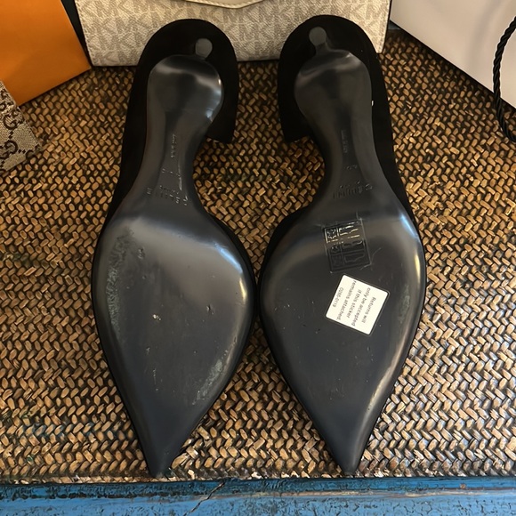 👠 Celine 👠 Black Suede Leather High Heels - Picture 6 of 8